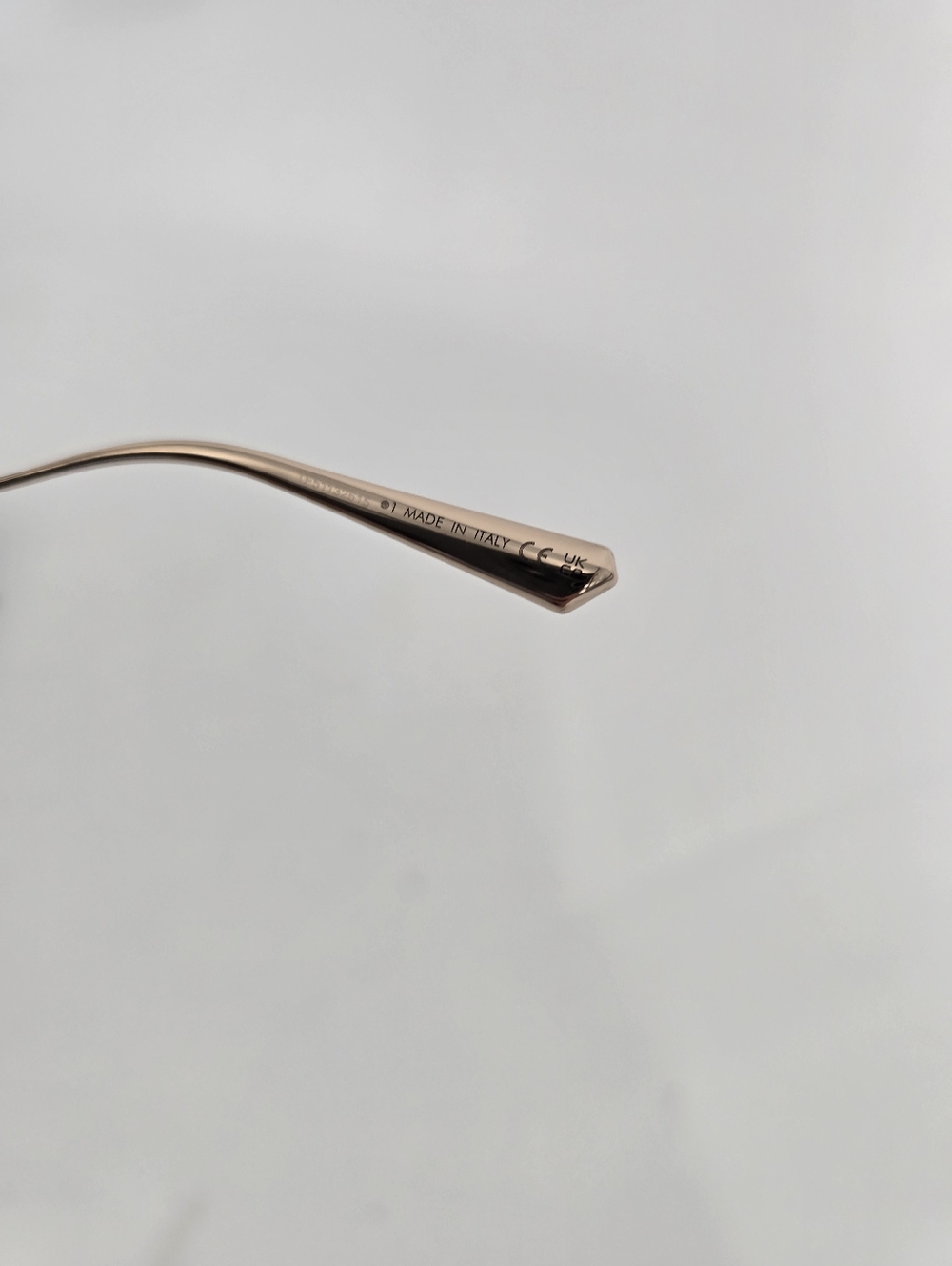 Dior DiorCannage B1U Burgundy Oval Metal Frame Sunglasses with Case and Cloth - Picture 9 of 13